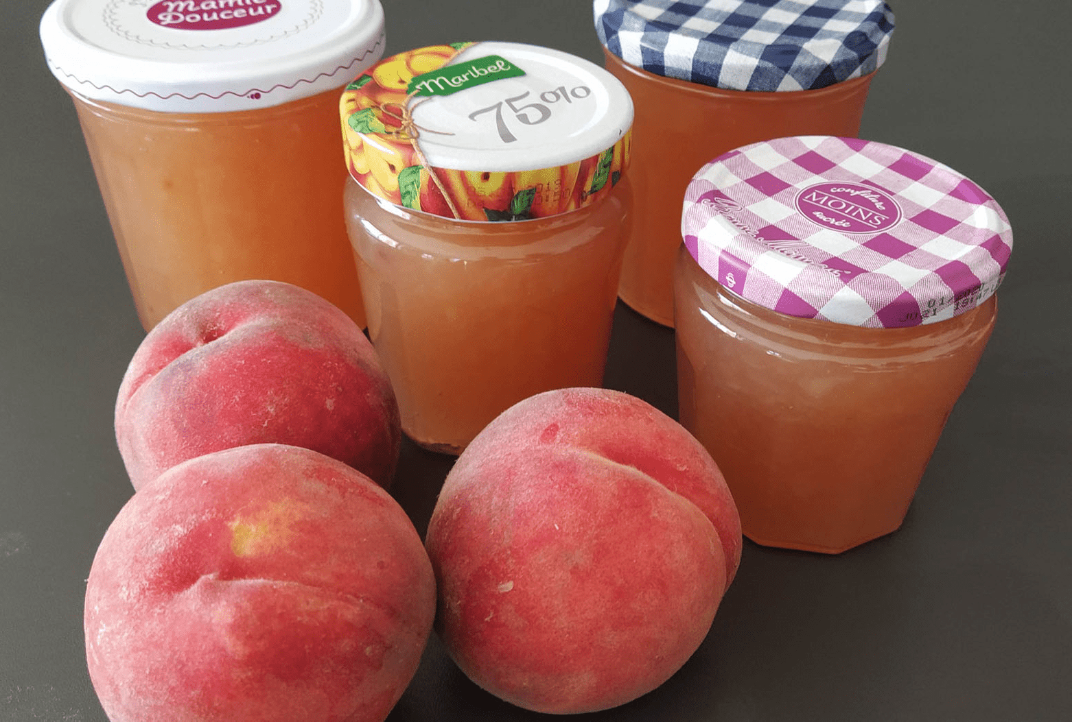 Confiture de pêches